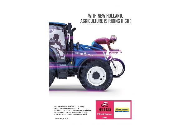 New Holland anuncia su participación en el Giro de Italia 2022 como patrocinador oficial 