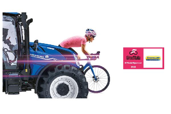 NEW HOLLAND ANUNCIA SU PARTICIPACIÓN EN EL GIRO DE ITALIA 2022 COMO PATROCINADOR OFICIAL