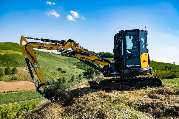 New Holland lanza una nueva gama completa de miniexcavadoras